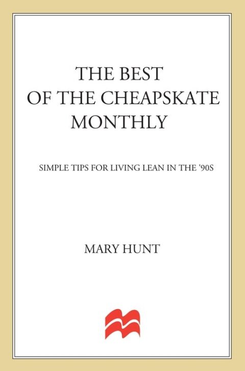 Cover image for book The Best of The Cheapskate Monthly