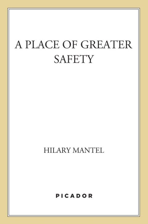 Cover image for book A Place of Greater Safety