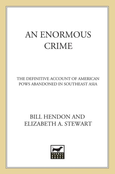 Cover image for book An Enormous Crime