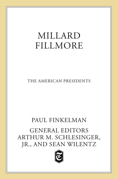 Cover image for book Millard Fillmore