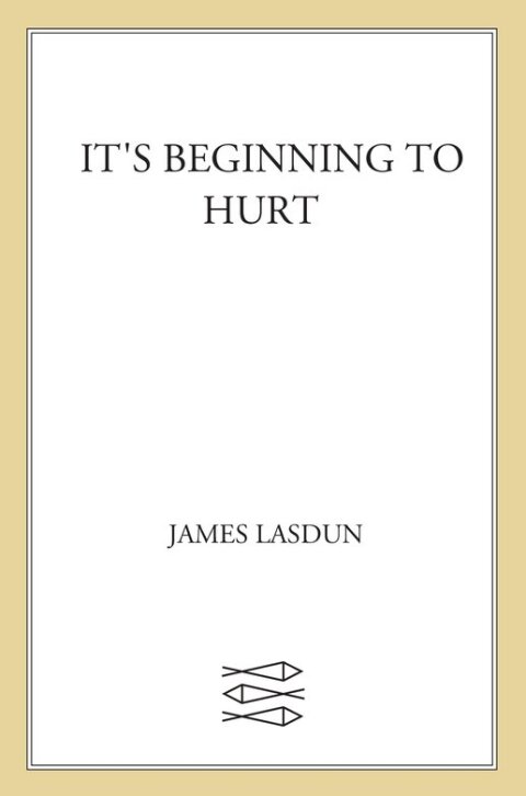 Cover image for book It's Beginning to Hurt