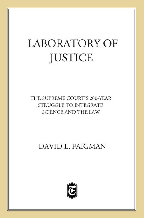Cover image for book Laboratory of Justice