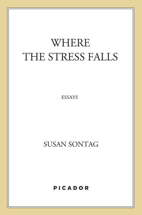 Cover image for book Where the Stress Falls