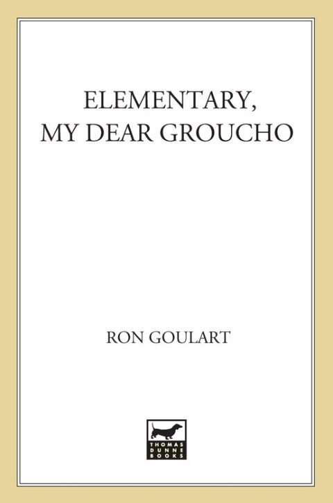 Cover image for book Elementary, My Dear Groucho