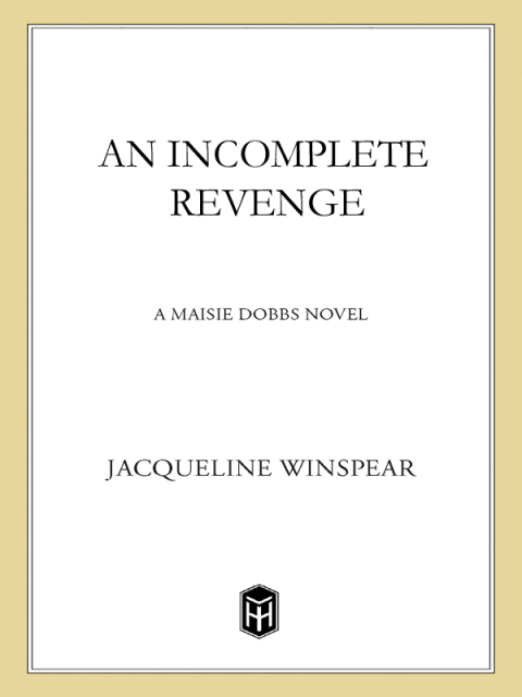 Cover image for book An Incomplete Revenge