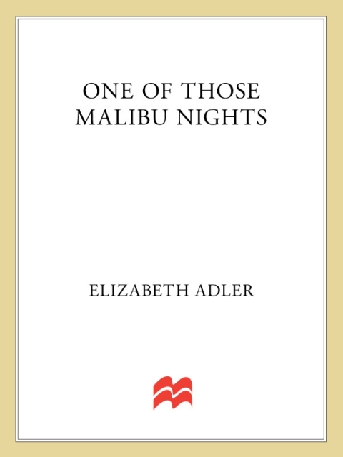 Cover image for book One of Those Malibu Nights