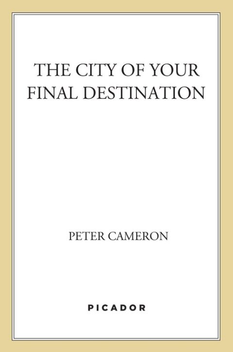 Cover image for book The City of Your Final Destination