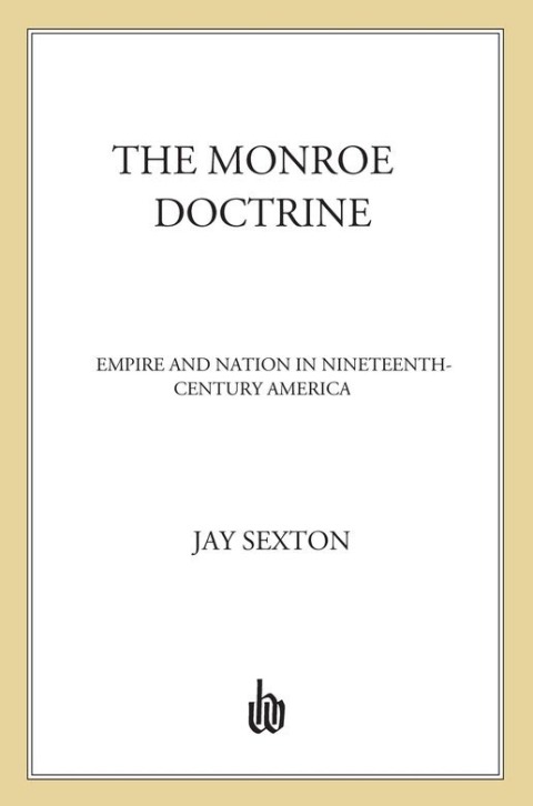 Cover image for book The Monroe Doctrine