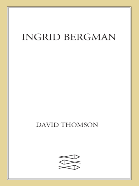 Cover image for book Ingrid Bergman