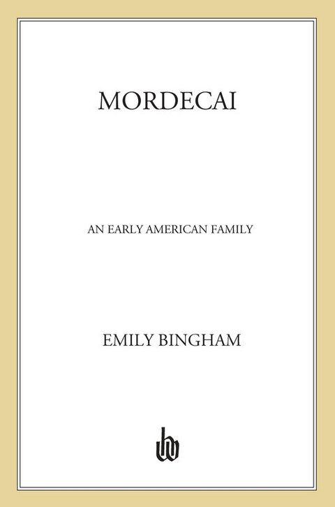 Cover image for book Mordecai