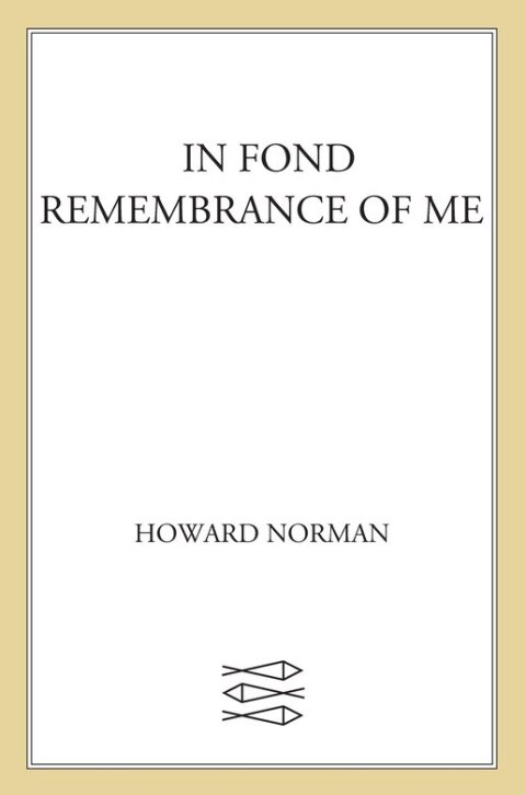 Cover image for book In Fond Remembrance of Me