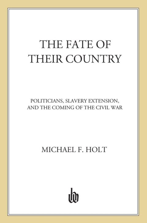 Cover image for book The Fate of Their Country