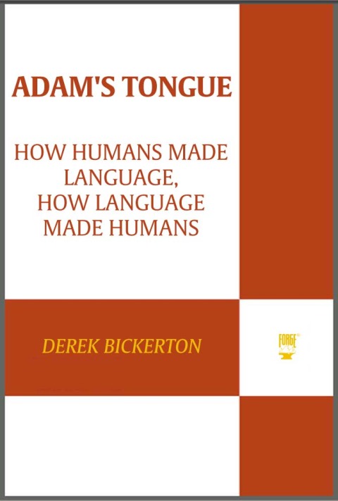Cover image for book Adam's Tongue