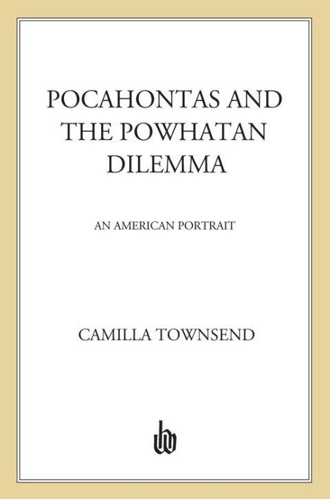 Cover image for book Pocahontas and the Powhatan Dilemma