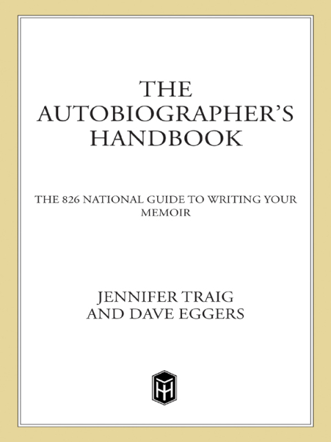 Cover image for book The Autobiographer's Handbook
