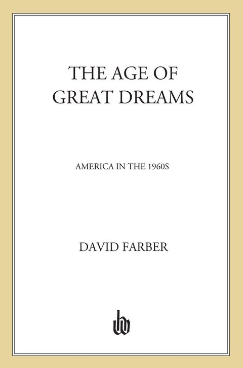 Cover image for book The Age of Great Dreams
