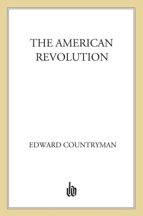 Cover image for book The American Revolution