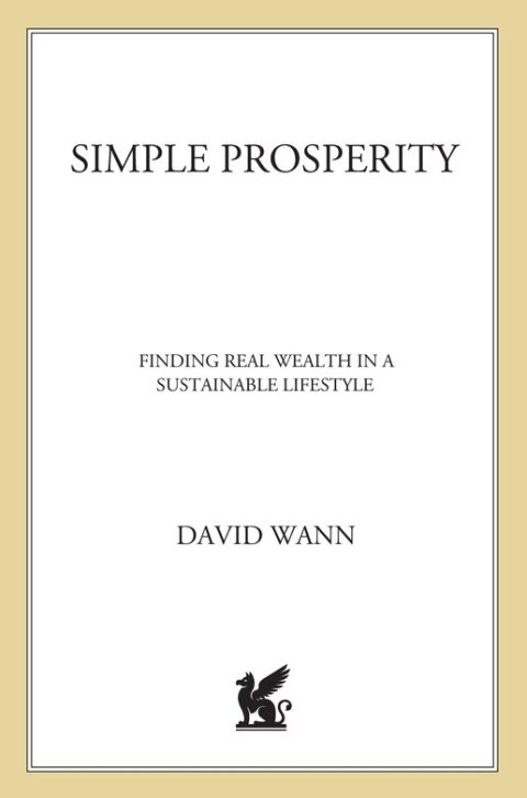 Cover image for book Simple Prosperity