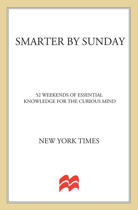 Cover image for book The New York Times Presents Smarter by Sunday