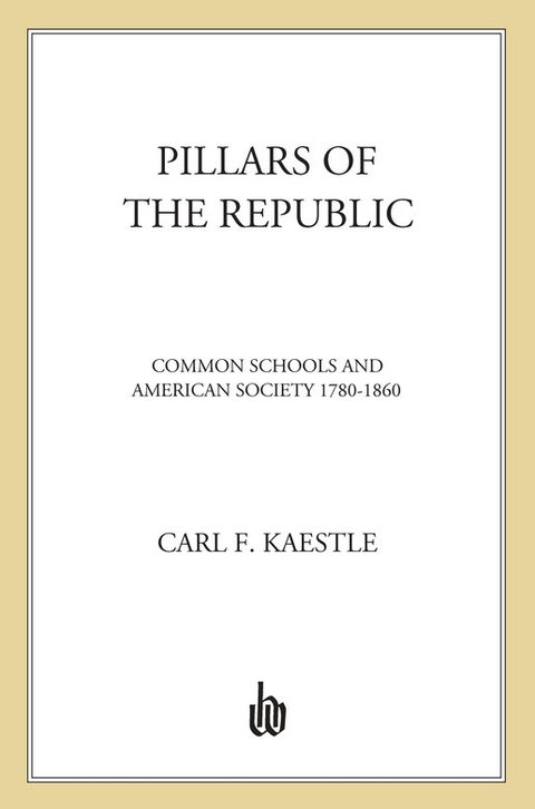 Cover image for book Pillars of the Republic