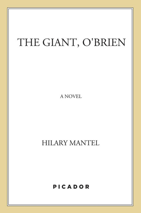 Cover image for book The Giant, O'Brien
