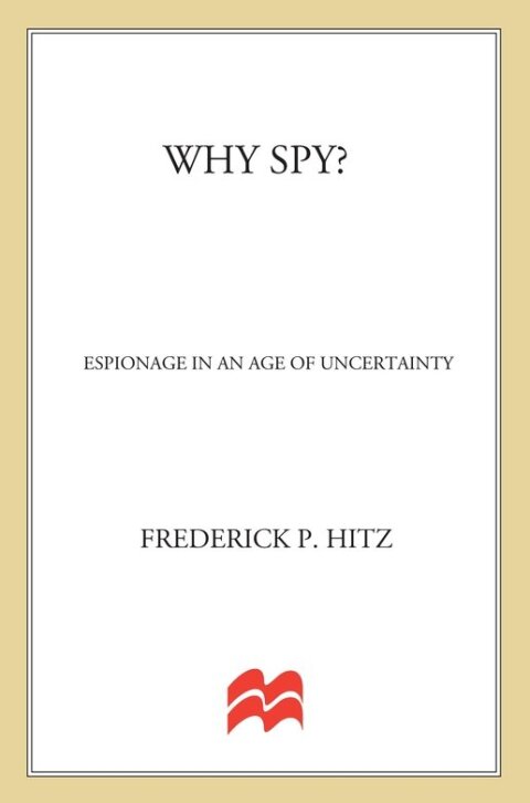 Cover image for book Why Spy?