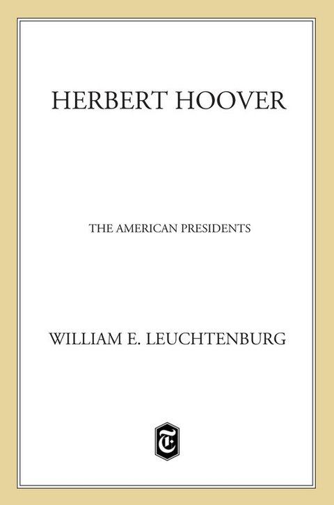 Cover image for book Herbert Hoover