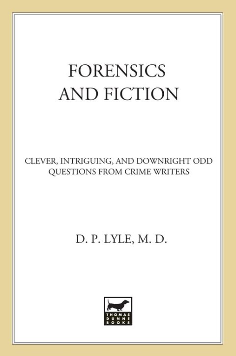 Cover image for book Forensics and Fiction