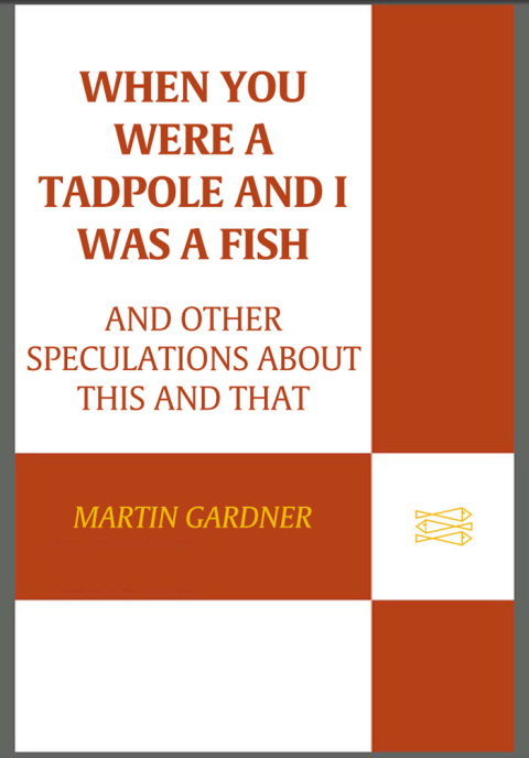 Cover image for book When You Were a Tadpole and I Was a Fish