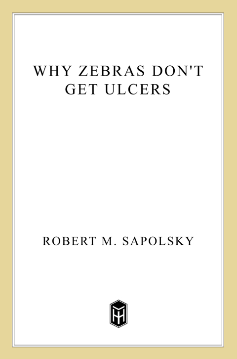 Cover image for book Why Zebras Don't Get Ulcers