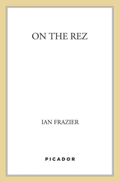 Cover image for book On the Rez