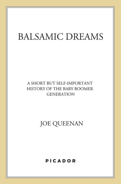 Cover image for book Balsamic Dreams