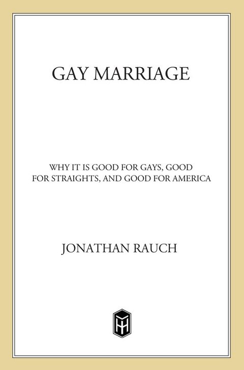 Cover image for book Gay Marriage
