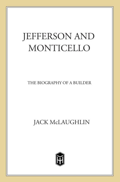 Cover image for book Jefferson and Monticello