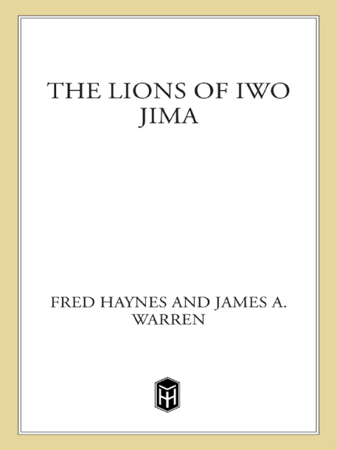 Cover image for book The Lions of Iwo Jima
