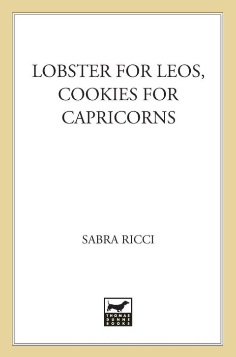 Cover image for book Lobster for Leos, Cookies for Capricorns