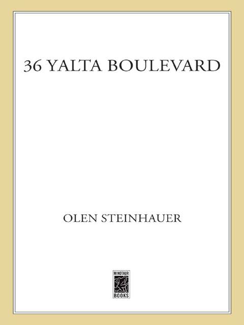 Cover image for book 36 Yalta Boulevard