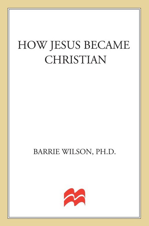 Cover image for book How Jesus Became Christian