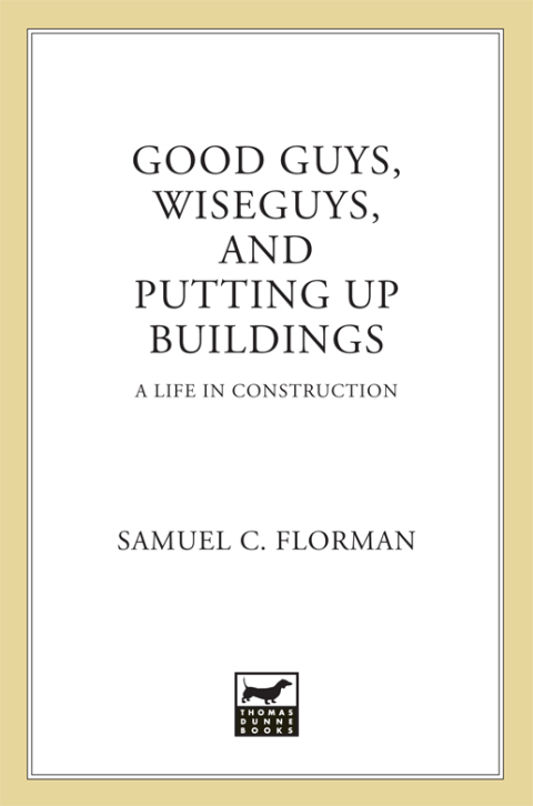 Cover image for book Good Guys, Wiseguys and Putting Up Buildings