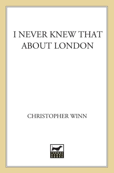 Cover image for book I Never Knew That About London