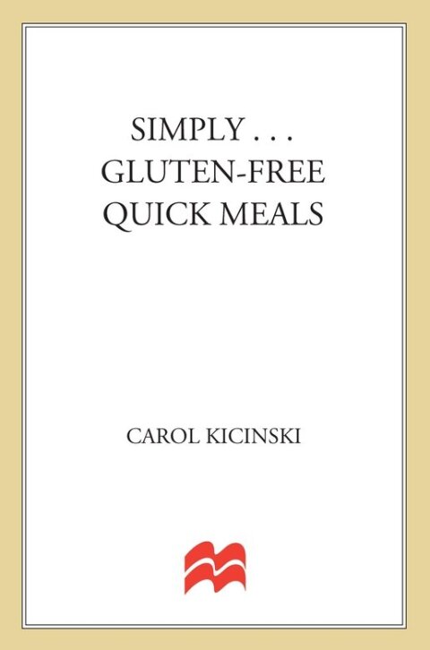 Cover image for book Simply . . . Gluten-free Quick Meals