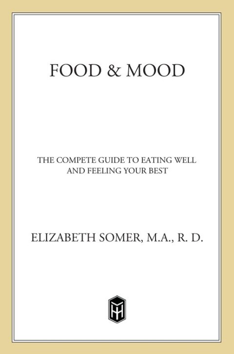 Cover image for book Food & Mood