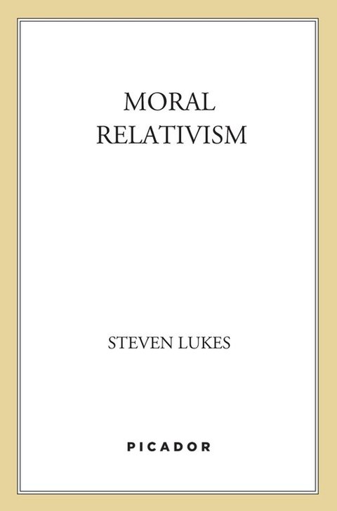 Cover image for book Moral Relativism