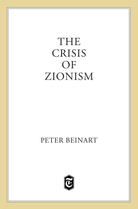 Cover image for book The Crisis of Zionism