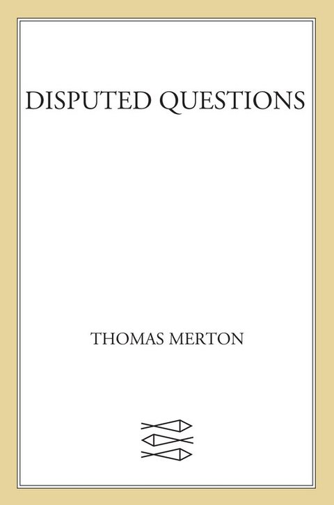 Cover image for book Disputed Questions