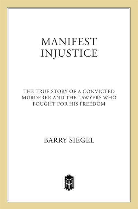 Cover image for book Manifest Injustice