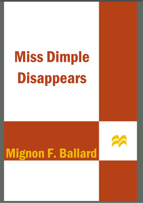 Cover image for book Miss Dimple Disappears