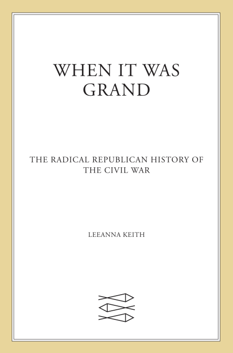 Cover image for book When It Was Grand