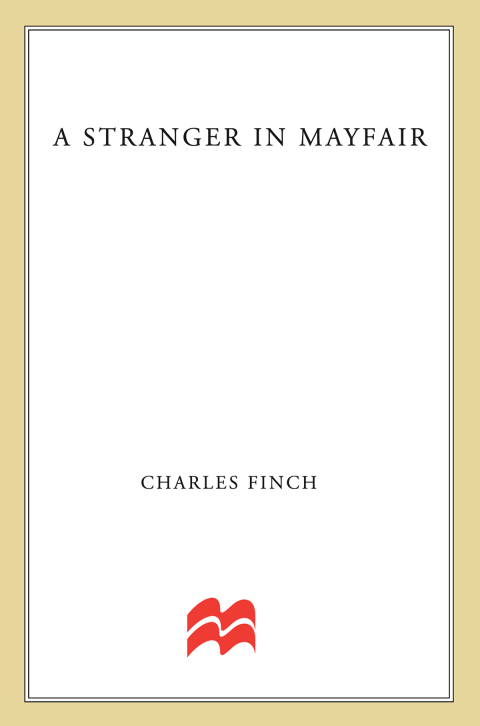 Cover image for book A Stranger in Mayfair