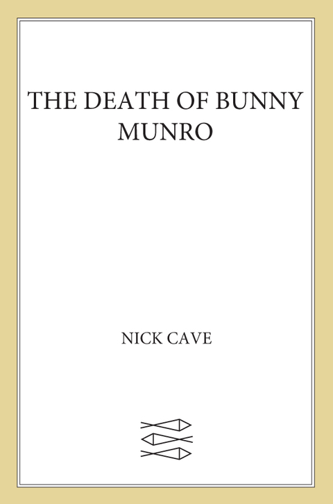 Cover image for book The Death of Bunny Munro